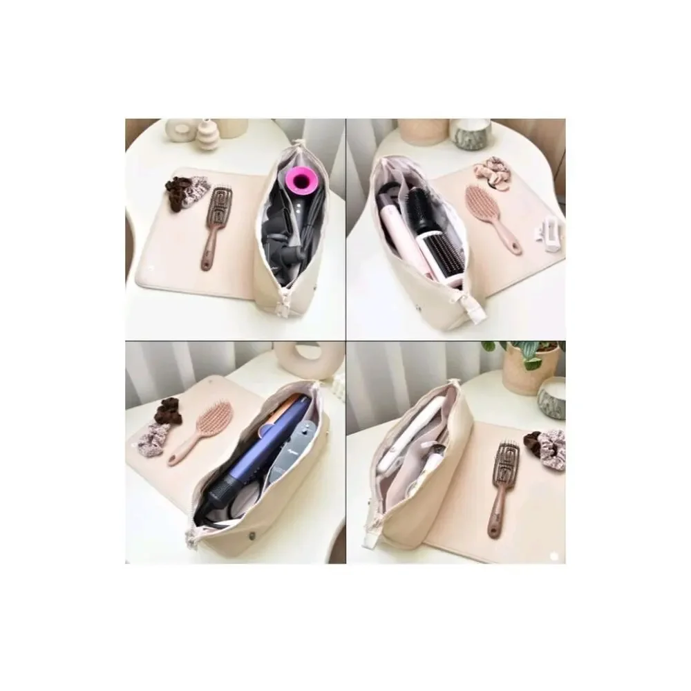 Hair Tools Travel Bag and Heat Resistant Mat (Damaged Box)